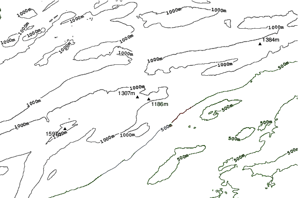 Les Prés-d'Orvin neighbourhood contours