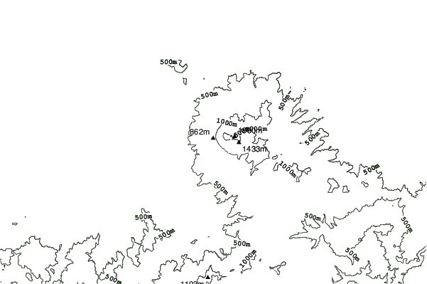 Masumizu Kogen neighbourhood contours