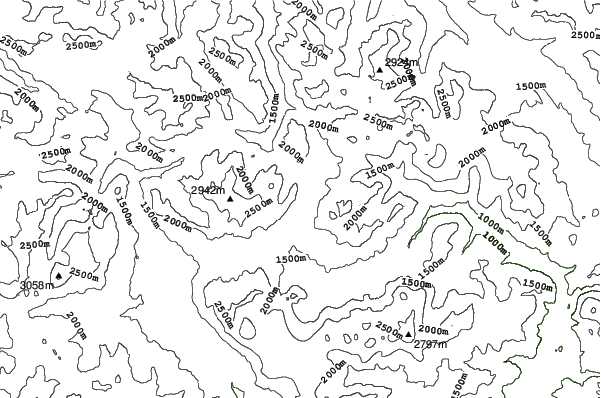 Misurina neighbourhood contours
