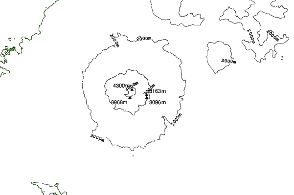 Mt Shasta neighbourhood contours