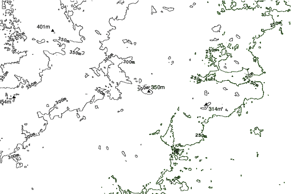 Nordic Mountain neighbourhood contours