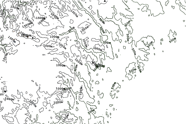 Norefjell neighbourhood contours