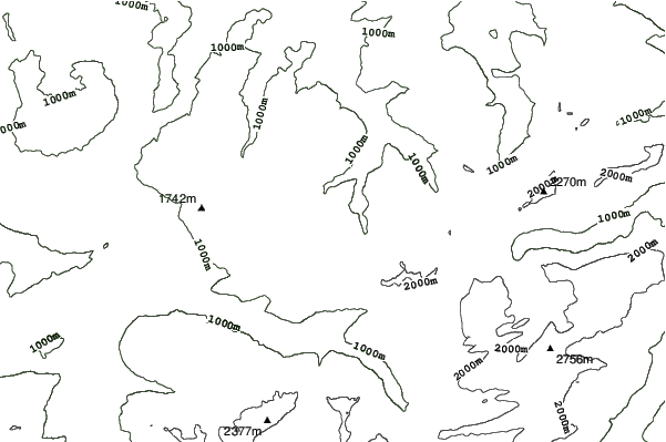 Oberiberg neighbourhood contours