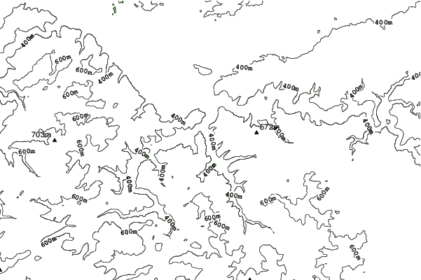 Oberweissbach neighbourhood contours
