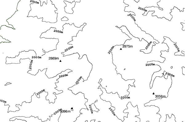 Badia (Alta Badia) neighbourhood contours