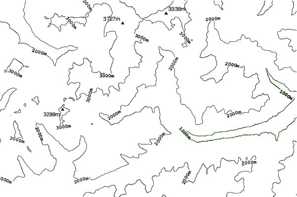 Pejo neighbourhood contours