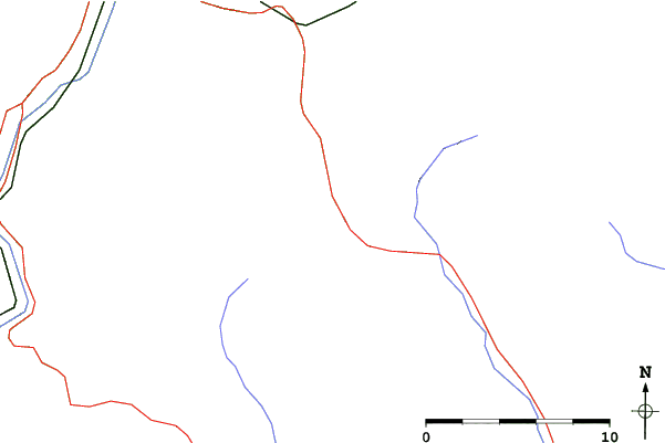 Roads and rivers close to Pilsko