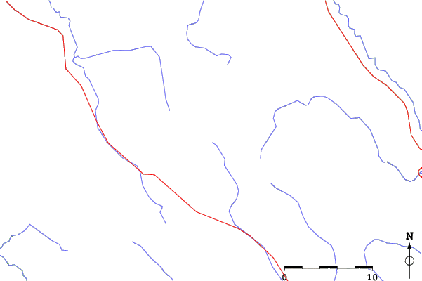 Roads and rivers close to Pooladkaf Ski Resort