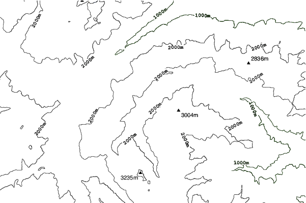Pragelato (Vialattea) neighbourhood contours