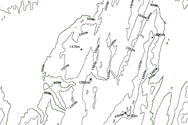 Rencurel neighbourhood contours