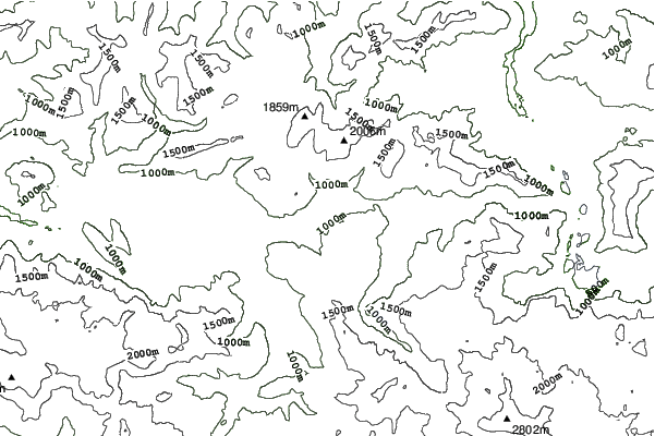 Rußbach neighbourhood contours