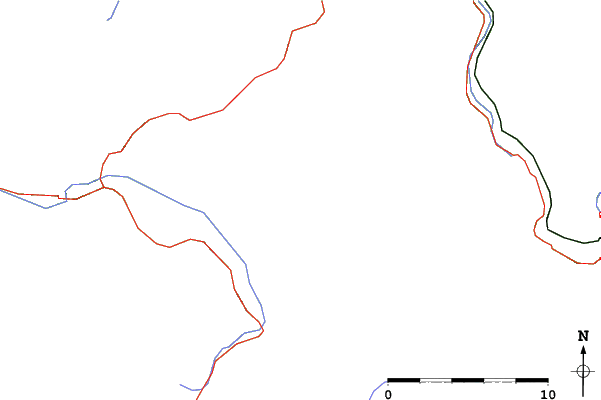 Roads and rivers close to Rußbach