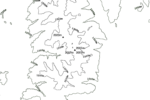Selkirk Powder neighbourhood contours