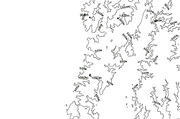 Senhata neighbourhood contours
