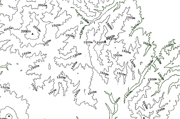 Shinshu Nomugitoge neighbourhood contours