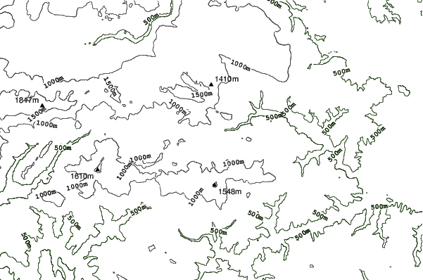 Stari Vrh neighbourhood contours