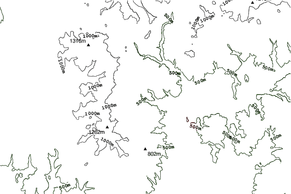 Tajov neighbourhood contours