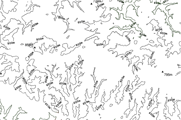 Tettau neighbourhood contours