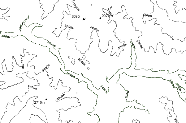 Valles neighbourhood contours
