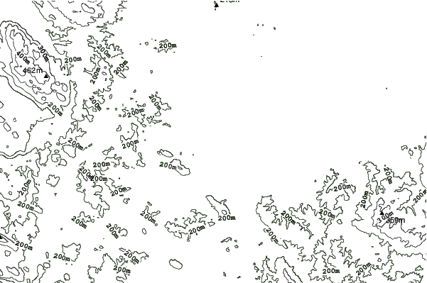 Vučići neighbourhood contours