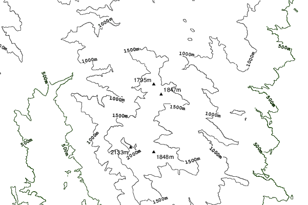 Weinebene neighbourhood contours