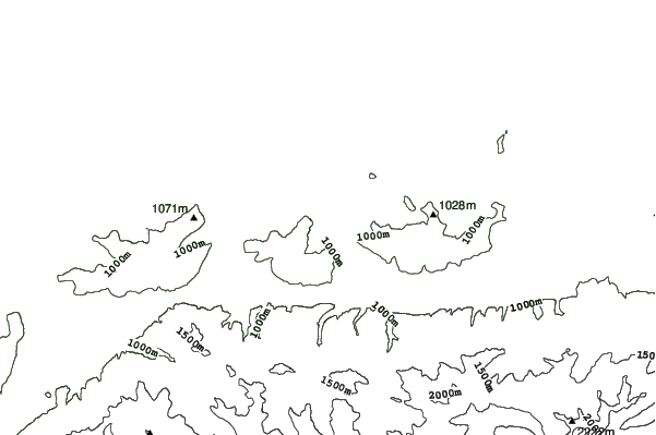 Witów neighbourhood contours